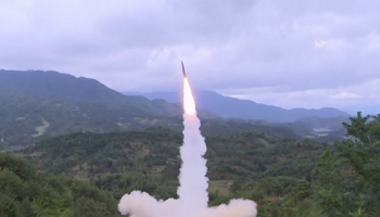 북한, 함경남도 신포에서 탄도미사일 1발 발사