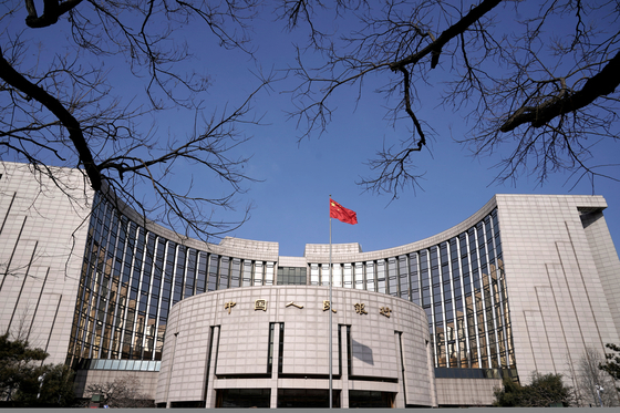 베이징의 중국 인민은행 청사. 〈사진=로이터 연합뉴스〉