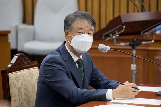 오석준 대법관 후보자가 29일 국회에서 열린 인사청문회에서 의원들의 질문에 답변하고 있다. 〈사진=국회사진기자단〉