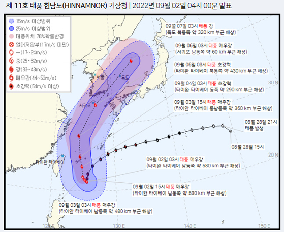 〈자료=기상청 제공〉