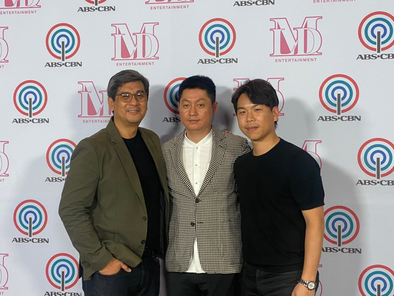 라우란티스 다이오기 ABS-CBN 제작국장·이형진 MLD 대표·팀킴 KAMP 대표(좌측부터)