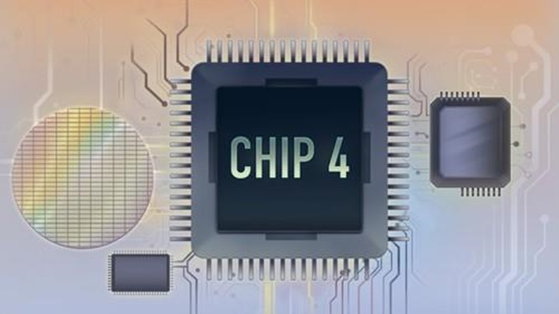 미국, 일본, 한국, 대만 4개국 간의 반도체 동맹 'Chip 4'. 〈사진=연합뉴스〉