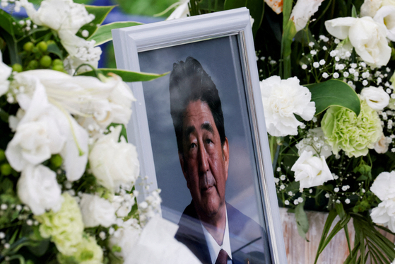 아베 신조 전 일본 총리. 〈사진=로이터 연합뉴스〉