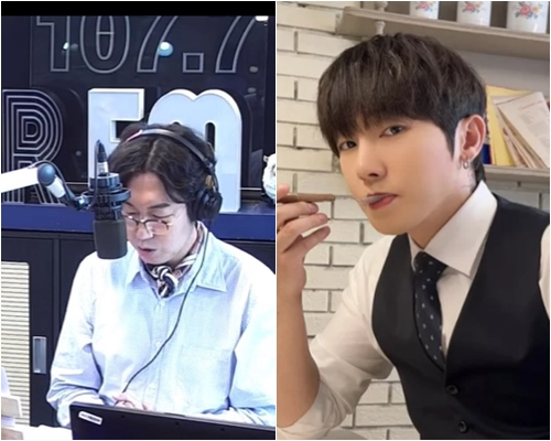 사진='김영철의 파워FM' 인스타그램 캡처. 케이 인스타그램