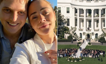 바이든 손녀, 현직 대통령 손녀 처음으로 백악관서 결혼