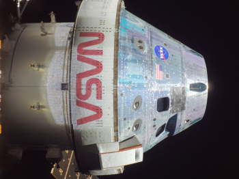 “달탐사 캡슐 '오리온', 달 표면 위 상공 130㎞까지 최근접 비행“