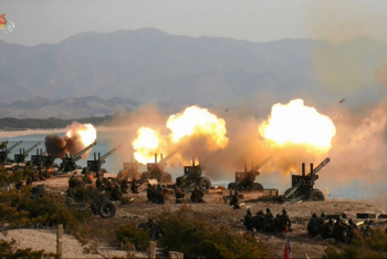 북한, 동·서해상으로 130여발 포병 사격…“9·19 군사합의 위반“