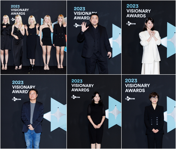 '2023 비저너리 어워즈(Visionary Awards)'가 8일 서울 마포구 상암동 CJ ENM센터에서 진행됐다. 〈사진=CJ ENM〉