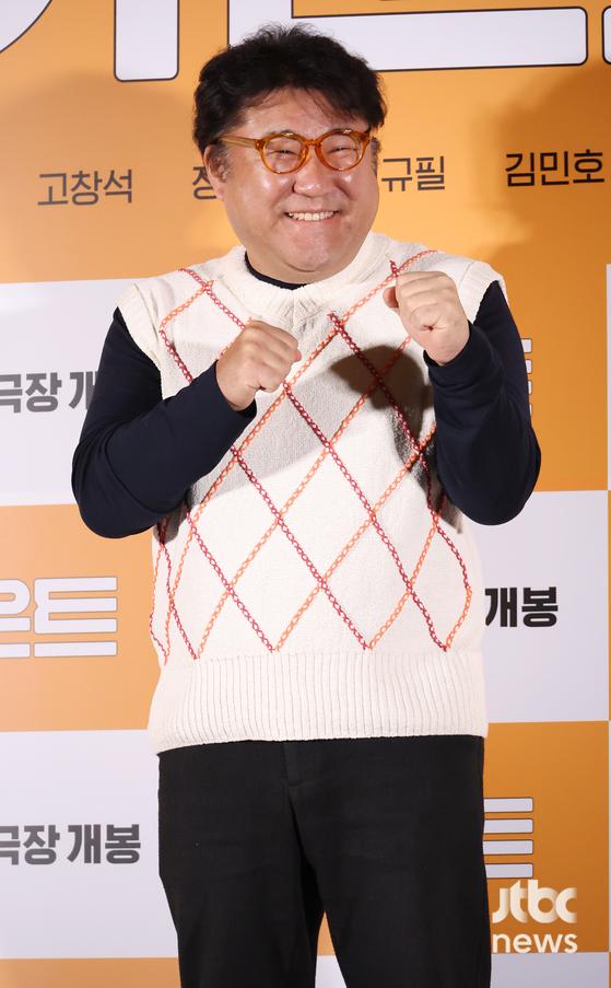 13일 오후 서울 용산구 CGV용산아이파크몰점에서 영화 '카운트' 언론시사회가 열렸다. 권혁재 감독과 배우 진선규, 오나라, 성유빈, 장동주, 고창석이 참석했다.  박세완 엔터뉴스팀 기자 park.sewan@jtbc.co.kr (콘텐트비즈니스본부)