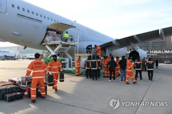 튀르키예 한국 구호대 2진 16일 밤 출발…텐트 담요 등 함께 보낼 예정