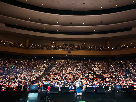 윤하 콘서트 현장 이미지