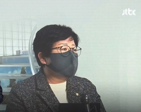 김미나 창원시의원. 〈사진=JTBC 자료화면〉
