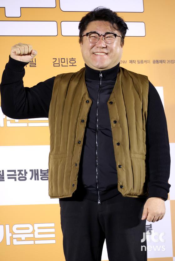 30일 오전 서울 용산구 CGV 용산아이파크몰점에서 영화 '카운트' 제작보고회가 열렸다. 권혁재 감독과 배우 진선규, 성유빈, 오나라, 고창석, 장동주가 참석했다.   박세완 엔터뉴스팀 기자 park.sewan@jtbc.co.kr (콘텐트비즈니스본부)