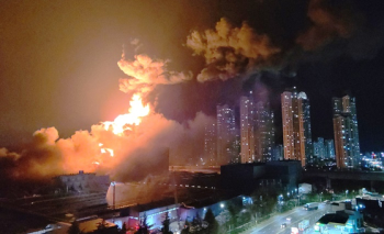 대전 대덕구청 “화재 인근 아파트에 체육관 대피 안내방송“