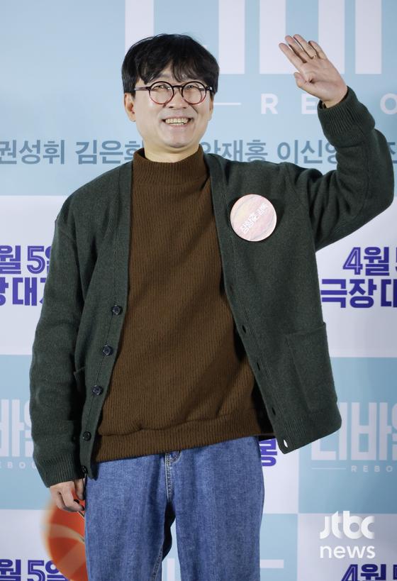 14일 오전 서울 자양동 롯데시네마 건대점에서 영화 '리바운드' 제작보고회가 열렸다. 장항준 감독과 안재홍, 이신영, 정진운, 김택, 정건주, 김민, 안지호가 참석했다.  김현우 엔터뉴스팀 기자 kim.hyunwoo3@jtbc.co.kr (콘텐트비즈니스본부)