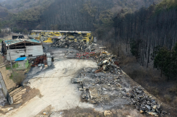 전남 함평·순천 산불 진화…축구장 875개 면적 불타