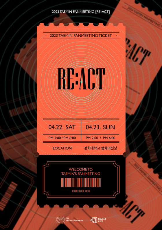 2023 TAEMIN FANMEETING 'RE : ACT'