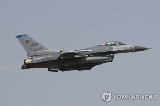 주한 미군의 F-16 자료사진. 〈사진=연합뉴스〉