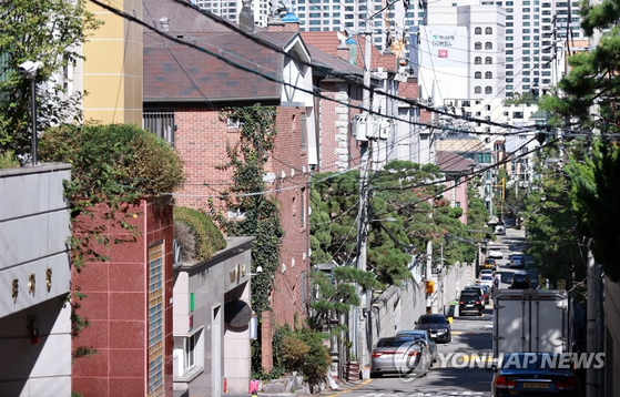 서울의 한 빌라촌 (사진=연합뉴스)