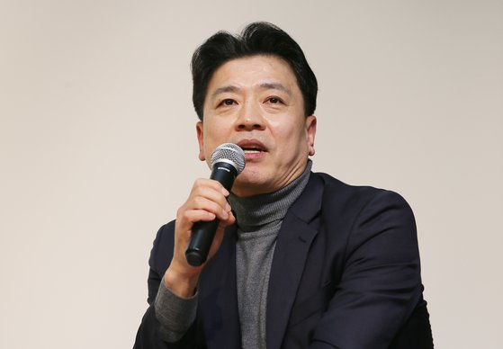 지난 2월 '권력과 안보' 북콘서트를 진행한 부승찬 전 국방부 대변인〈사진=연합뉴스〉