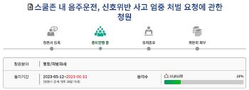 “스쿨존 엄중 처벌“…고 조은결군 아버지 추정 청원 글에 하루새 1만 명 동의