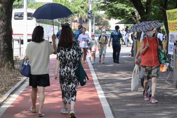 한낮 최고 34도 '한여름 더위'…수도권 미세먼지 농도 '나쁨'