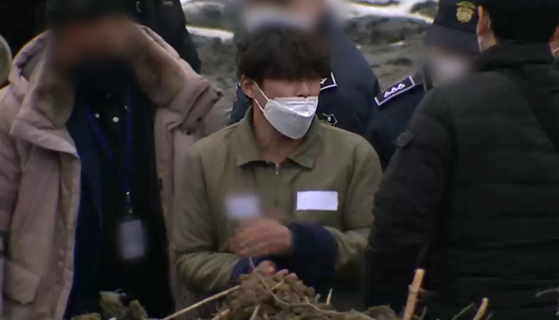 택시기사와 전 연인을 살해한 혐의로 재판에 넘겨진 이기영(32)이 1심에서 무기징역을 선고받았다. 〈사진=JTBC 방송화면 캡처〉