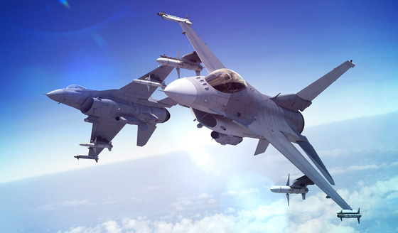미국 F-16 전투기 〈사진=중앙일보·록히드마틴〉
