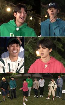 '1박 2일' 김종민, '피겨 프린스' 차준환과 스핀 대결