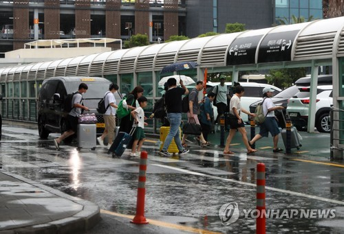 제주 장맛비 〈사진=연합뉴스〉