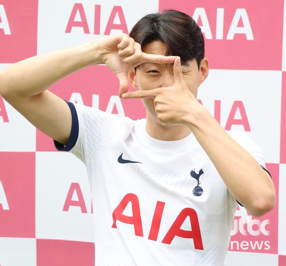 손흥민, '즐거운 축구 교실' 역시 월드클래스