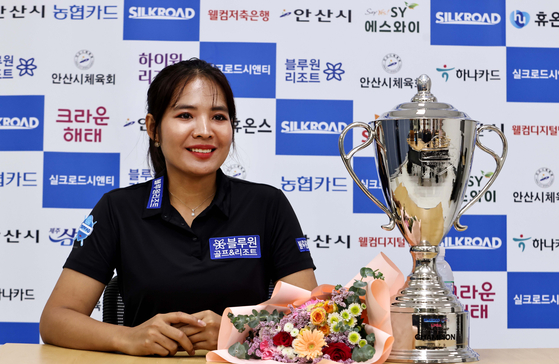 여자프로당구 최다 6회 우승을 차지한 스롱 피아비. 〈사진=PBA〉