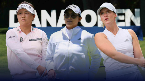 고진영, 로즈 장, 린 그란트 (왼쪽부터, LPGA 홈페이지)