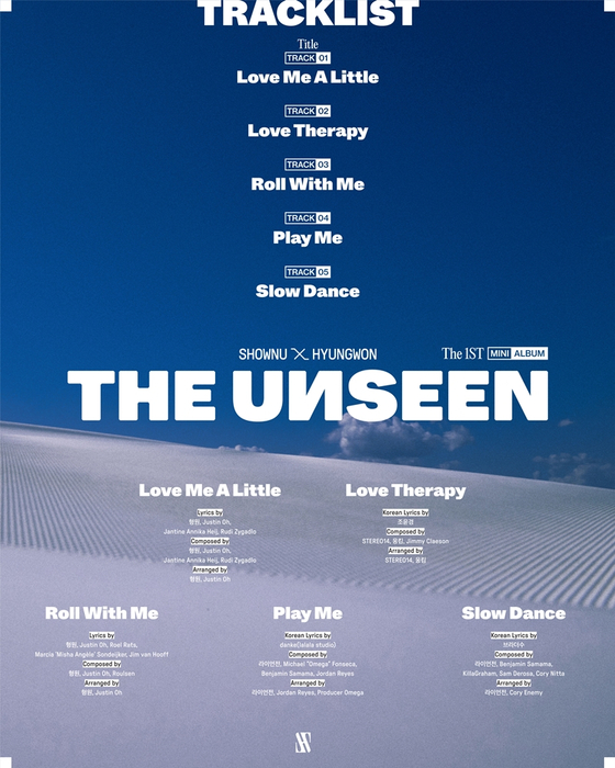 THE UNSEEN TRACKLIST