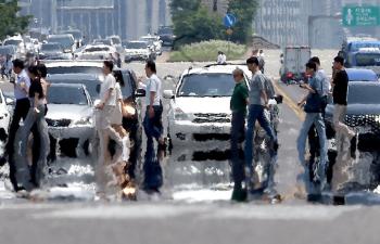 비 그치고 무더위…체감온도 33도 이상 '온열질환' 주의필요