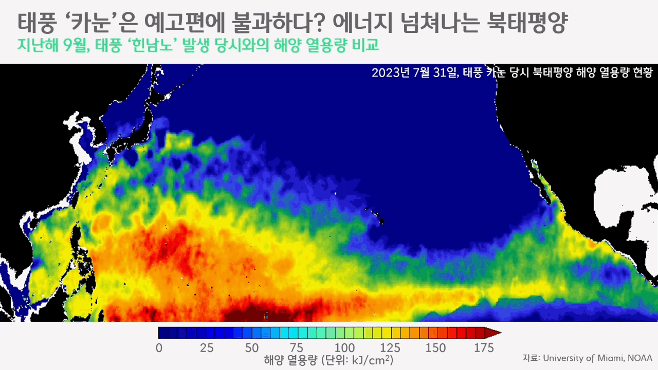 [박상욱의 기후 1.5] 폭염 직후 찾아온 태풍…온난화 넘어 끓는 지구가 보낸 경고