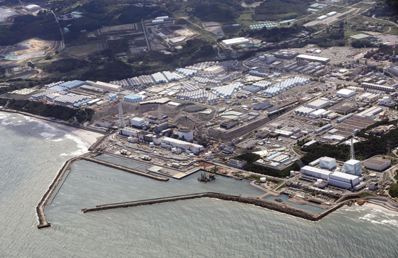 오염수 해양 방류를 시작한 일본 후쿠시마 제1원자력발전소. 〈사진=연합뉴스〉