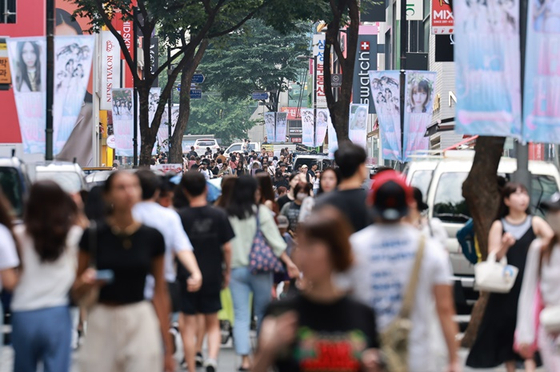 서울 명동거리. 〈사진=연합뉴스〉 