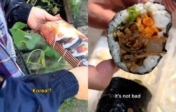 “꼭 맛보고 싶다“...미국 NBC 등, 틱톡 힘 입어 한국 냉동김밥 인기 보도