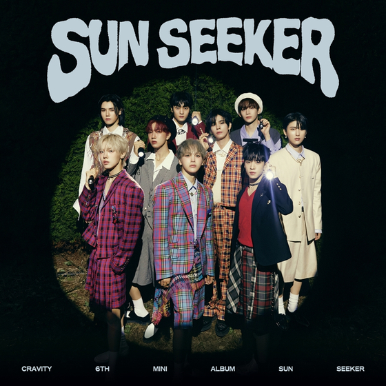 크래비티 미니 6집 '선 시커(SUN SEEKER)' 온라인 커버 이미지