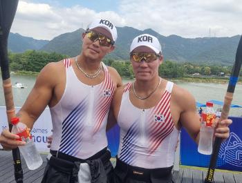 남자 카약 4인승 500m 은메달…2인승 이어 두 번째 메달