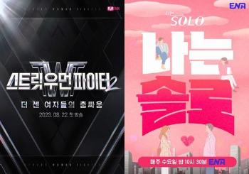 '스우파2' '나는 솔로' 5주 연속 화제성 1·2위 랭크   