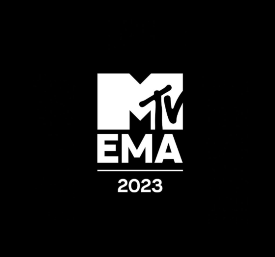 '2023 MTV 유럽 뮤직 어워드(Europe Music Awards)' 포스터