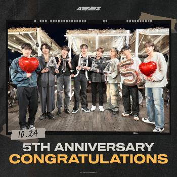 '데뷔 5주년' 에이티즈 특별한 하루 선물 '5OTD' 공개