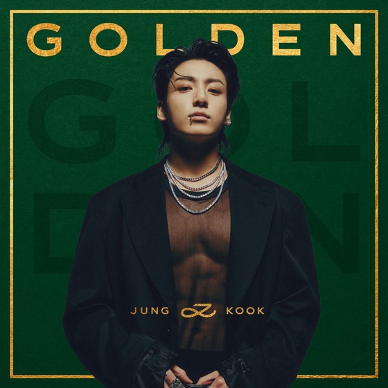 방탄소년단 정국 첫 번째 솔로 앨범 '골든(GOLDEN)' 커버 이미지