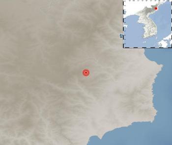기상청 “북한 함경북도 길주 북북서쪽에서 규모 2.9 지진…자연지진“