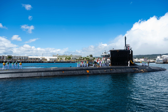 미국 해군의 버지니아급 원자력추진잠수함 미주리함(SSN780) 〈사진=미 해군〉