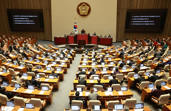 국회 본회의장. 〈사진=연합뉴스〉