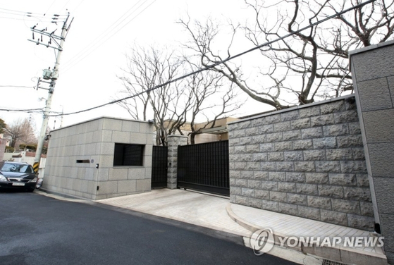 이명희 신세계 회장 한남동 주택. 〈사진=연합뉴스 자료사진〉