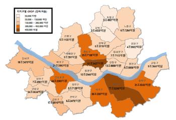 서울시 1인당 지역내총생산 4968만 원…4만 달러 첫 돌파